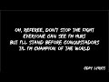 Coldplay - Champion of the world Lyrics Coldplay - Champion of the world Lyrics