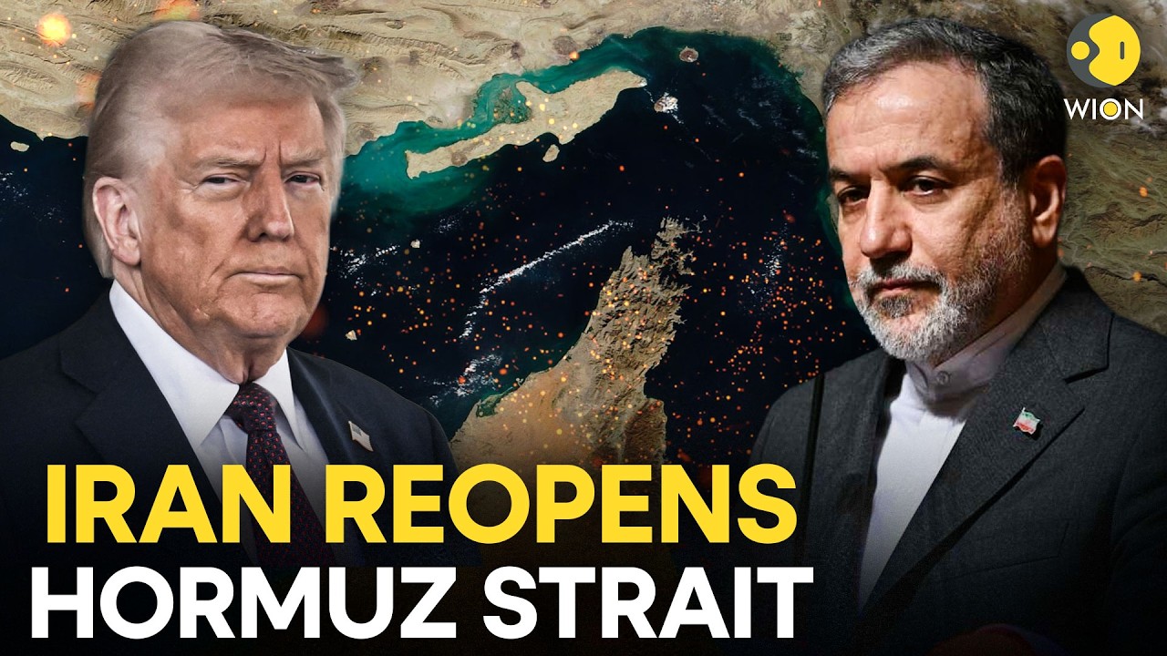 US-Iran Ceasefire LIVE: Iran Reopens Hormuz Strait, Trump: Iran Agreed to Never Again Close Hormuz
