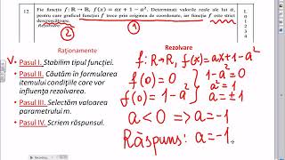 Pregătire evaluare națională cl IX. Matematica. Lecție 3