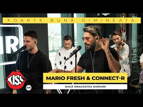 Mario Fresh & Connect-R - Daca dragostea dispare (Live @ Foarte Bună Dimineața)