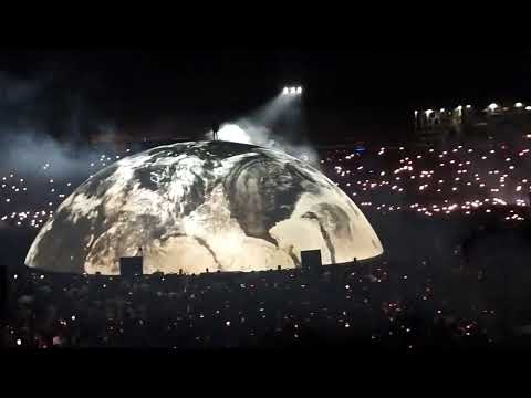 The globe stage at Tirana, Albania, Sat 11 Jul 2026