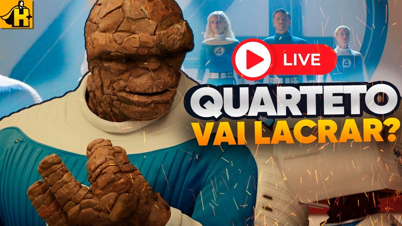TRAILER QUARTETO FANTASTICO BATE PAPO AO VIVO- LIGA NERDOLA