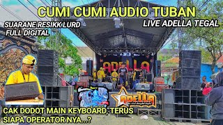 Download lagu Review CUMI CUMI AUDIO tuban | live adella tegal | FOH simple tapi suara wahh mp3