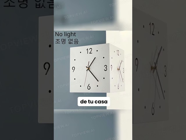 Vídeo relacionado con VIVILINEN Reloj de Pared Luminoso Reloj de Pared Fluorescente, Silencioso, Decoración para Cocina, Salon, Oficina, Dormitorio