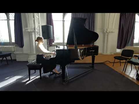 Julia Michalska - L. van Beethoven: Sonata in E-flat major Op. 81 No. 26 "Les Adieux" First Movement