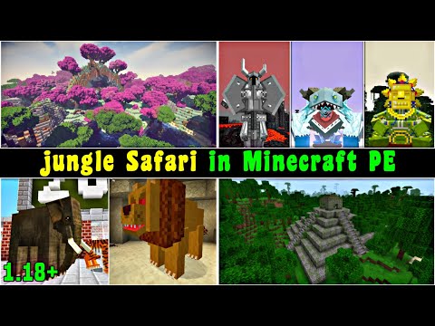 Unbelievable Minecraft Jungle Safari Trick !
