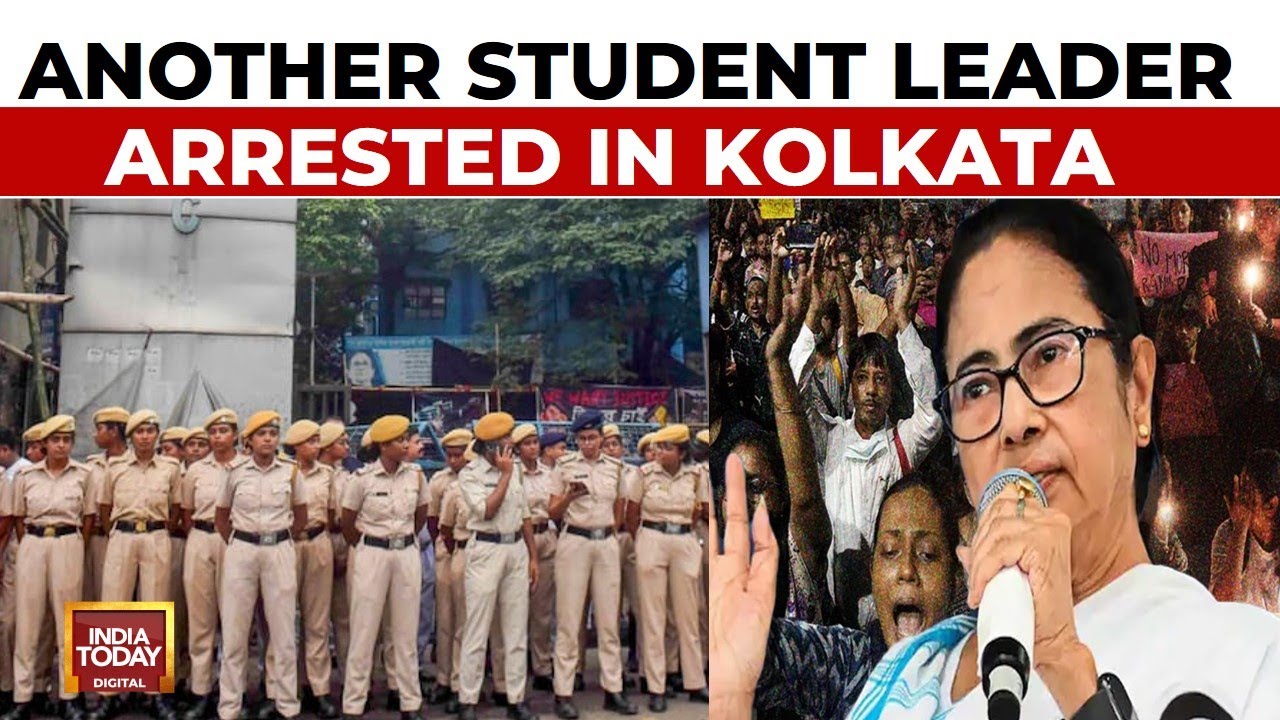 Kolkata Police Cracks Down On Protesting Students, 3rd Student Leader Held For Kolkata March
