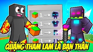 Thử Thách Làm Bạn Thân Với Khoáng Sản Tham Lam Và Phá Đảo Minecraft Siêu Bất Ổn 🤣