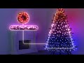 Kalėdinė išmanioji lempučių girlianda Twinkly Strings 600L 4,3mm RGB