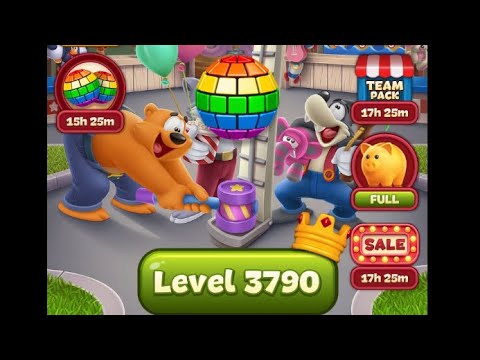 Level 3790 🚀 Toon Blast Game