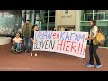 Layan (13) en Karam (12) protesteren tegen dreigende uitzetting [RTV Utrecht]