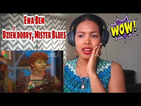Its MyrnaG REACTS TO Dzień dobry, Mister Blues - Ewa Bem