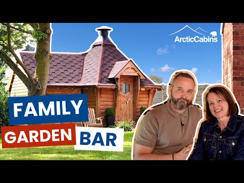 Inside Our World-Famous Garden Bar, with Our Happy Customers!