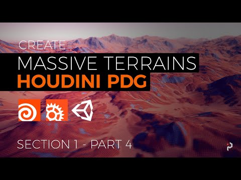 Create Massive Terrains with Houdini PDG and Unity 2019.3 - TOP Network