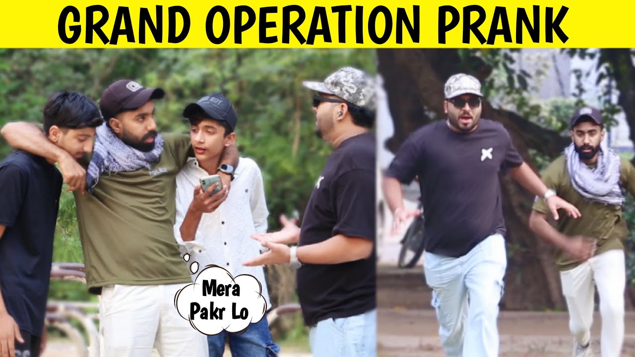 Grand Operation Prank in Public 🤣|| by Iqbal Malik & Sharik Shah on @sharikshah