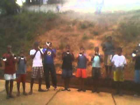 Fankep tocando musica nova pro concursso de serrinha.