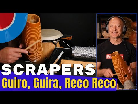 Three Scrapers / Guiro, Guira, Reco Reco