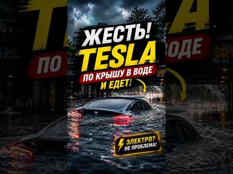 Я в шоке,Что творит эта Tesla?! 😳 #automobile #tesla #авто #прикол #юмор #cars #fyp #электромобиль