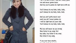 Ciara - Listen To My Song (lyrics on screen)