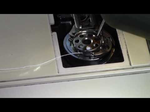 Elna Lotus Bobbin Threading