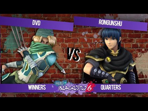 Blacklisted 6 WQ - dvd (Sheik) vs Rongunshu (Marth)