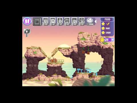 Angry Birds Stella Episode 2 Level 40 - 3 Stars Walkthrough