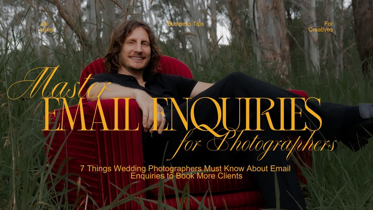 Master Your Email enquiries as a Wedding Photographer to Attract More Clients