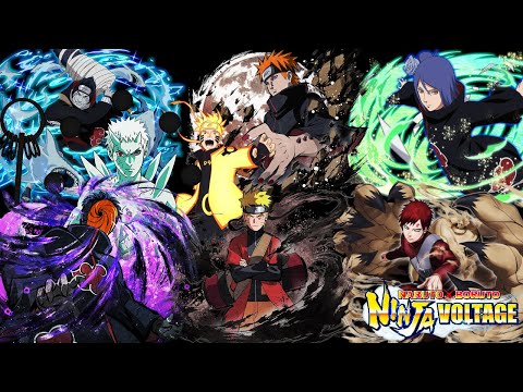 Jinchuriki vs Akatsuki Duo Mission Showcase | Naruto X Boruto Ninja Voltage