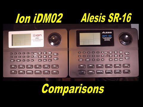 Comparison of the Alesis SR-16 and the Ion iDM02