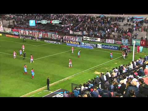 Fútbol en vivo. Arsenal - Estudiantes. Fecha 1. Torneo Primera División 2014. Fútbol Para Todos.