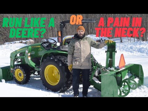 John Deere Tractor Mounted Snow Blower…Worth the Money or a Pain in the Neck???