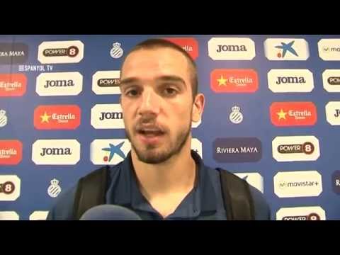 Zona mixta RCDE vs Betis