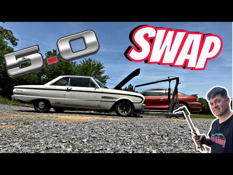 Rare Falcon Hardtop 5.0 5 Speed Manual Swap!