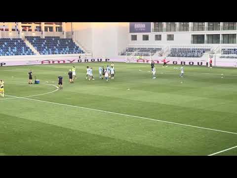 Η προθέρμανση της Πάφος FC στην «TSC Arena»