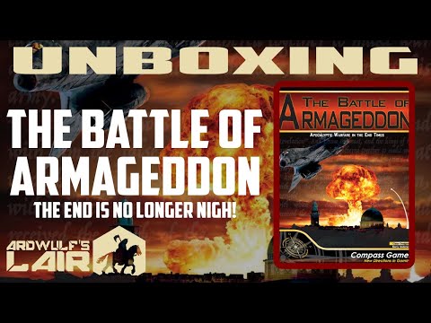 Unboxing The Battle of Armageddon (Compass Games 2021)