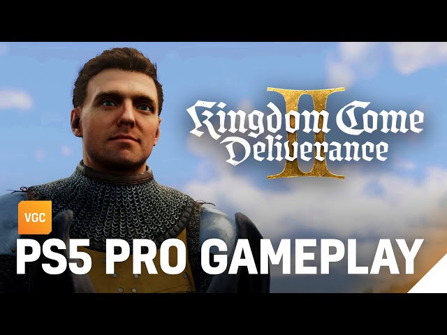 Titulný obrázok Youtube videa s názvom Kingdom Come Deliverance 2 PS5 Pro Gameplay