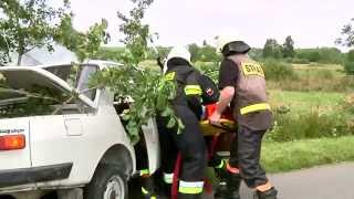 preview picture of video 'Brama Weselna - OSP Budy Łańcuckie / podkarpackie /'