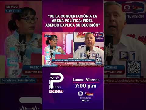 🏛️ “DE LA CONCERTACIÓN A LA ARENA POLÍTICA: FIDEL FASENJO EXPLICA SU DECISIÓN”