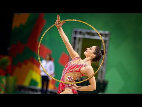 Ketevan Arbolishvili-World Championships 2022,Hoop Qualification(Not full routine)