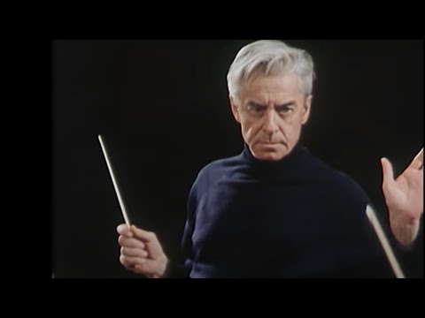 Excerpts of Beethoven’s 9 rehearsal and performance by Herbert von Karajan (1977)
