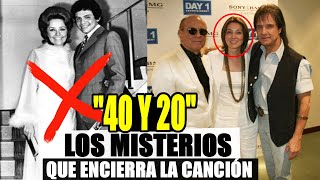 “40 y 20”, la historia del éxito de José José que fue grabada primero por Roberto Carlos