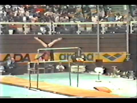 3rd T GDR Astrid Heese UB - 1983 World Gymnastics Championships 8.200