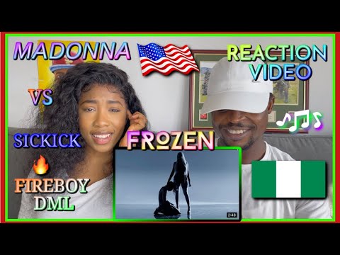 Madonna Vs Sickick - Frozen (Fireboy DML Remix) [Official Music Video] | REACTION VIDEO @Task_Tv
