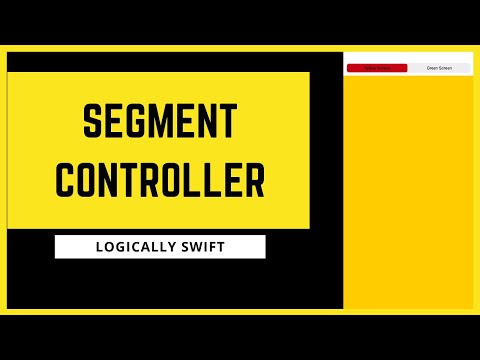 Basic Xcode 12 How Segment Controller Work In Swift