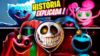 POPPY PLAYTIME TODA LA HISTORIA EXPLICADA !  - CAPITULO 1 AL 5