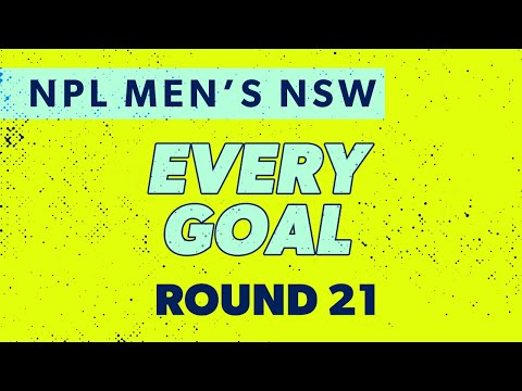 Every Goal - Round 21 - 2025 NPL Men's NSW