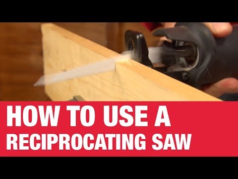 How To Use A Reciprocating Saw - Ace Hardware