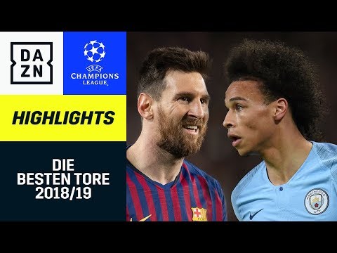Leroy Sane, Lionel Messi & Co.: Jedes Tor ein Kunstwerk  | UEFA Champions League | DAZN Highlights