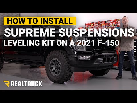 How to Install Supreme Suspensions Leveling Kits on a 2021 Ford F-150