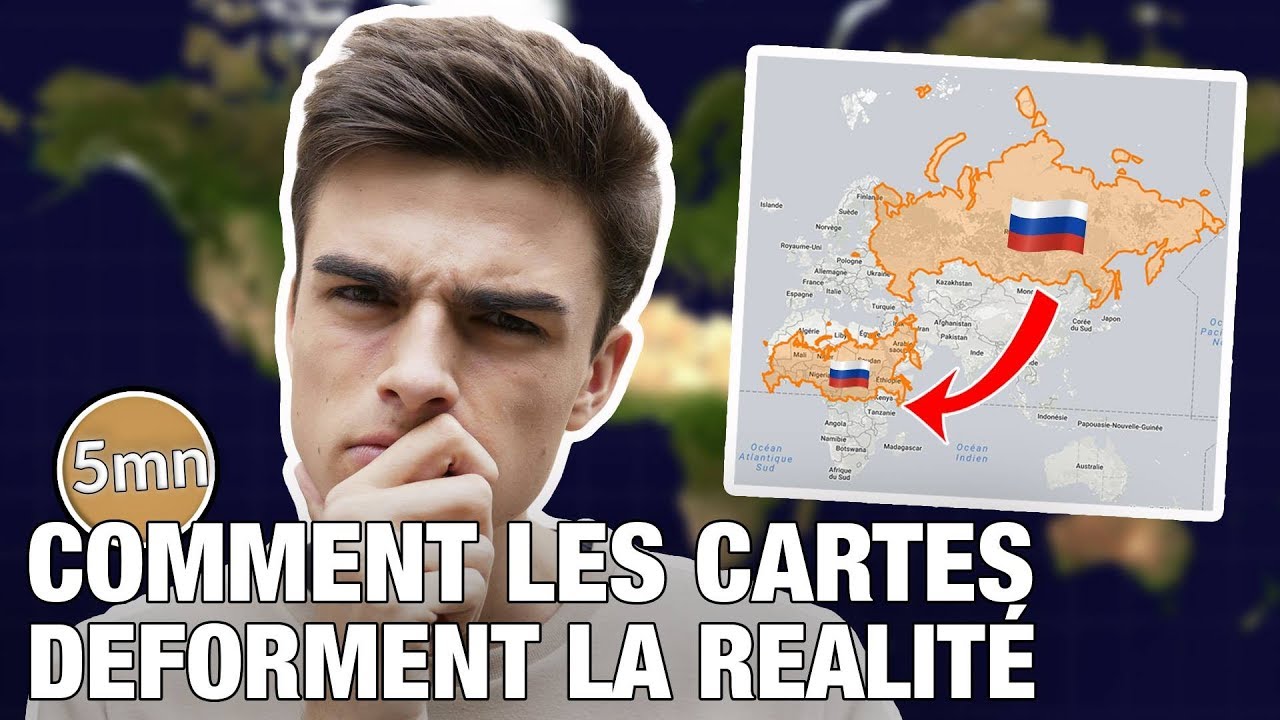 LES CARTES DÉFORMENT LA RÉALITÉ - 5 minutes pour décrypter